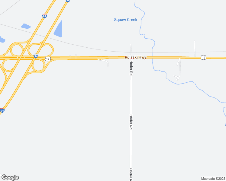 map of restaurants, bars, coffee shops, grocery stores, and more near 9950 U.S. 12 in New Buffalo