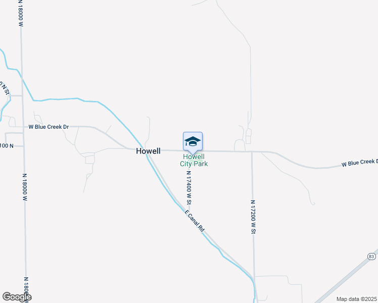 map of restaurants, bars, coffee shops, grocery stores, and more near 16020 North 17400 West Street in Howell