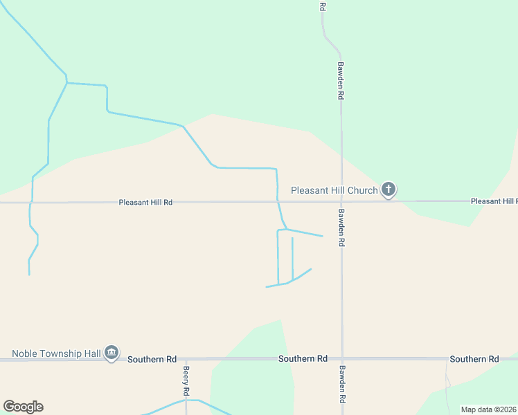 map of restaurants, bars, coffee shops, grocery stores, and more near 925 Pleasant Hill Road in Bronson