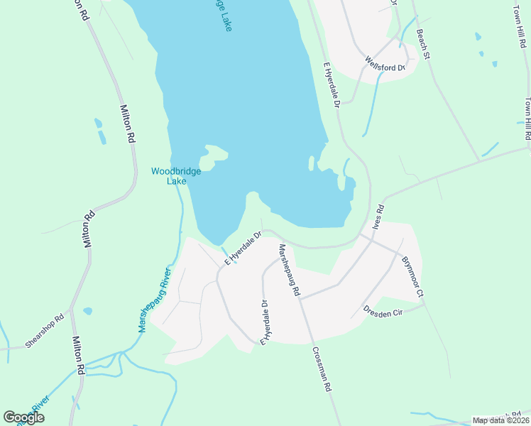 map of restaurants, bars, coffee shops, grocery stores, and more near 8 Woodale Court in Goshen