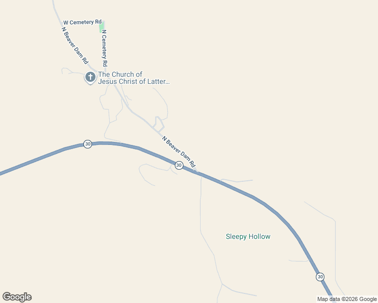 map of restaurants, bars, coffee shops, grocery stores, and more near 15600 North Beaver Dam Road in Collinston