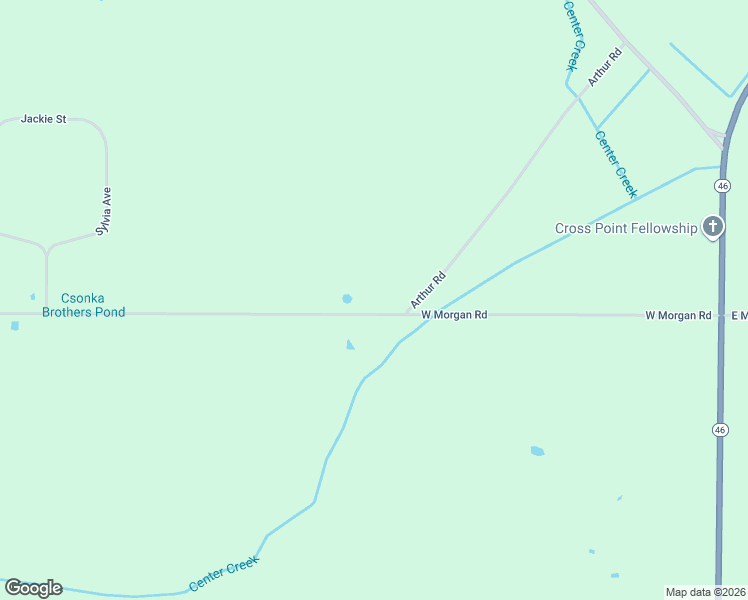 map of restaurants, bars, coffee shops, grocery stores, and more near 749 West Morgan Road in Jefferson