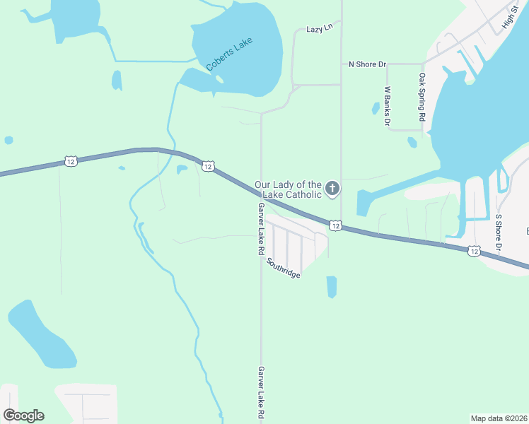 map of restaurants, bars, coffee shops, grocery stores, and more near 24995 U.S. 12 in Edwardsburg