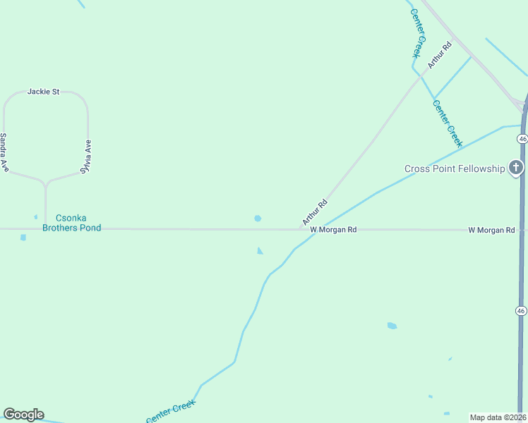 map of restaurants, bars, coffee shops, grocery stores, and more near 749 West Morgan Road in Jefferson