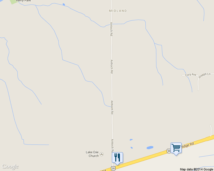 map of restaurants, bars, coffee shops, grocery stores, and more near 2774 Antioch Rd in Perry