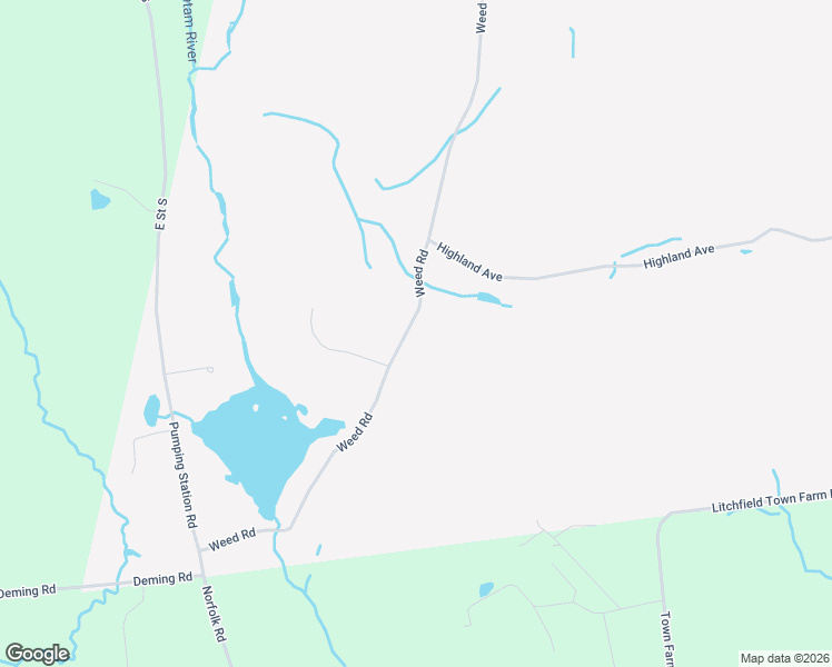 map of restaurants, bars, coffee shops, grocery stores, and more near 1657 Weed Road in Torrington