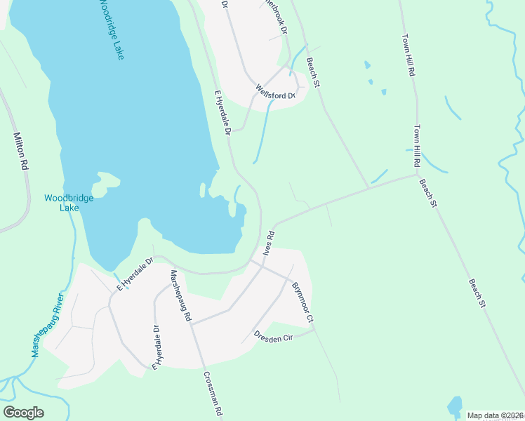 map of restaurants, bars, coffee shops, grocery stores, and more near 283 East Hyerdale Drive in Goshen