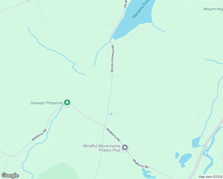 map of restaurants, bars, coffee shops, grocery stores, and more near 268 Wormwood Hill Road in Mansfield