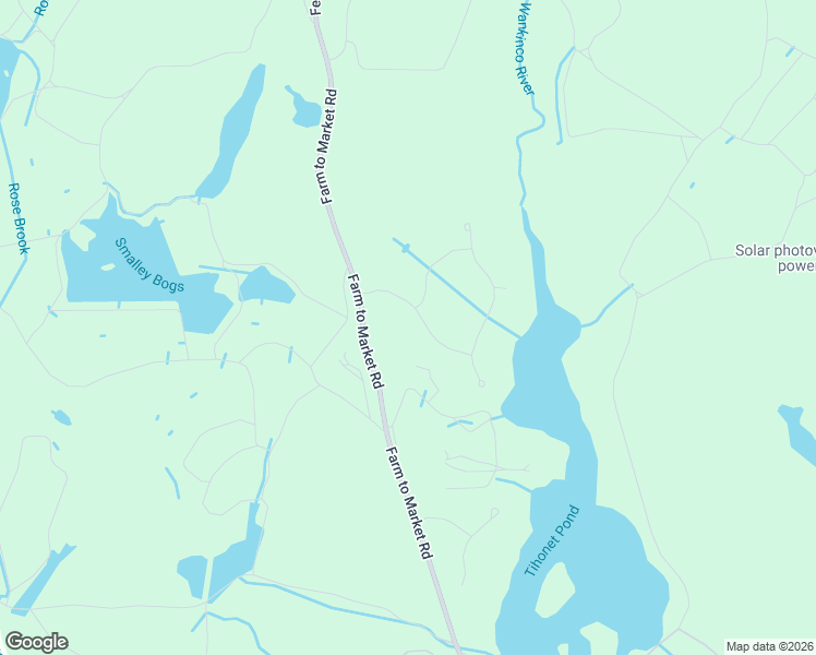 map of restaurants, bars, coffee shops, grocery stores, and more near 13 Crane Landing Road in Wareham