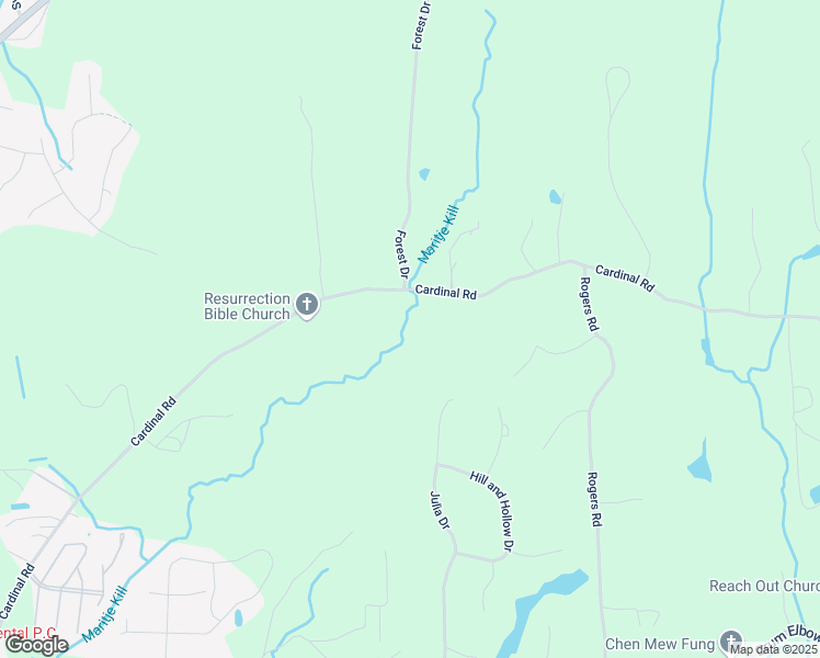 map of restaurants, bars, coffee shops, grocery stores, and more near 120 Cardinal Road in Hyde Park