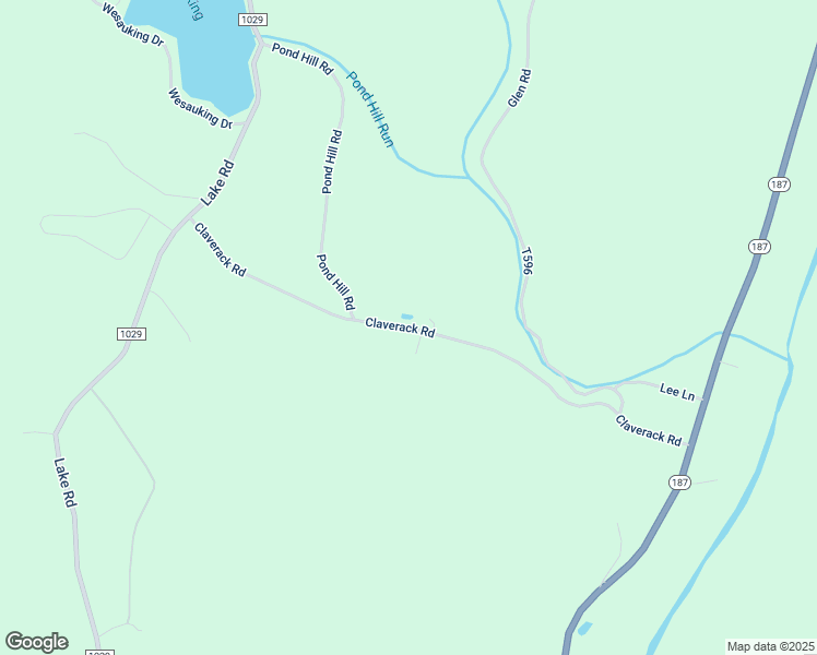 map of restaurants, bars, coffee shops, grocery stores, and more near Claverack Road in Towanda
