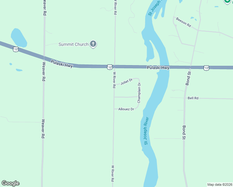 map of restaurants, bars, coffee shops, grocery stores, and more near 1070 Joliet Drive in Niles