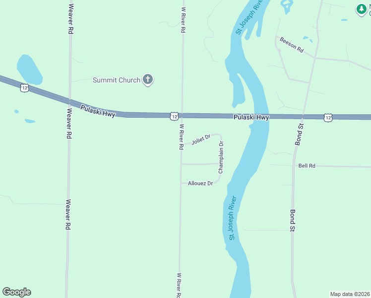 map of restaurants, bars, coffee shops, grocery stores, and more near 1070 Joliet Drive in Niles