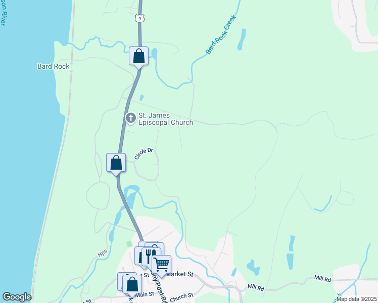 map of restaurants, bars, coffee shops, grocery stores, and more near 11 Carriage House Ct in Hyde Park