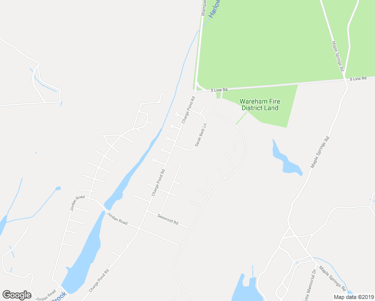 map of restaurants, bars, coffee shops, grocery stores, and more near 12 Sarah Beth Lane in Wareham