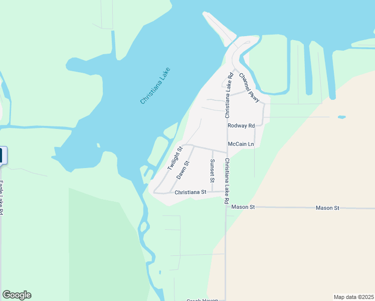 map of restaurants, bars, coffee shops, grocery stores, and more near 68760 Dawn Street in Edwardsburg