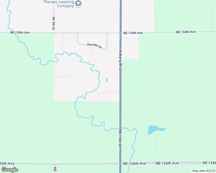 map of restaurants, bars, coffee shops, grocery stores, and more near 13050 Northeast 14th Street in Alleman