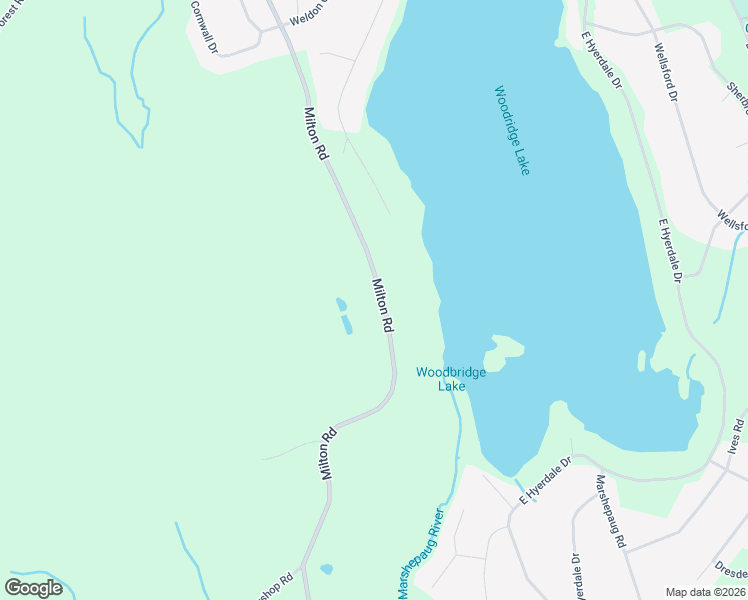 map of restaurants, bars, coffee shops, grocery stores, and more near 430 Milton Road in Goshen