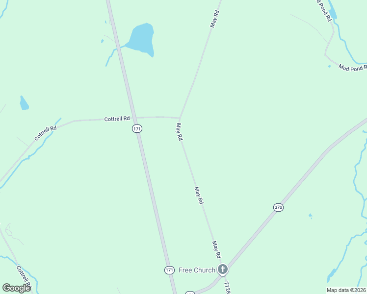 map of restaurants, bars, coffee shops, grocery stores, and more near 621 May Road in Thompson