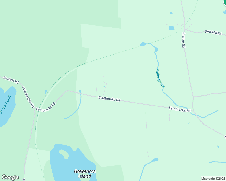 map of restaurants, bars, coffee shops, grocery stores, and more near 126 Estabrooks Road in Hampton