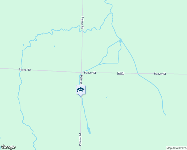 map of restaurants, bars, coffee shops, grocery stores, and more near 5491 Beaver Street in Springboro