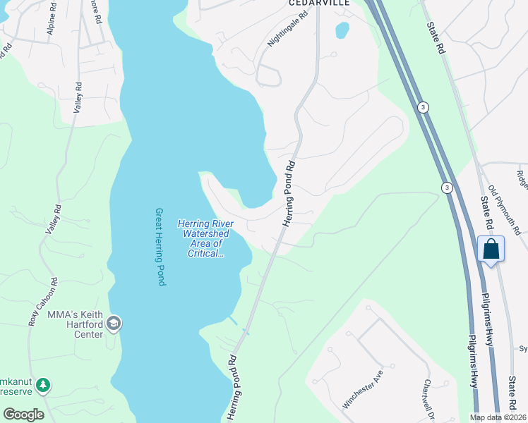 map of restaurants, bars, coffee shops, grocery stores, and more near 9 Eagle Hill Drive in Plymouth