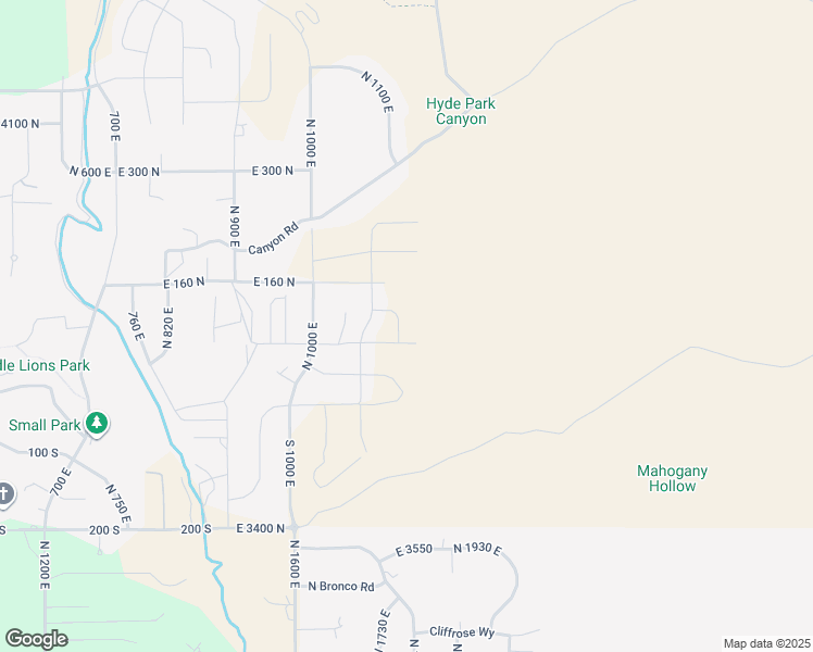 map of restaurants, bars, coffee shops, grocery stores, and more near 124 North 1140 East in Hyde Park
