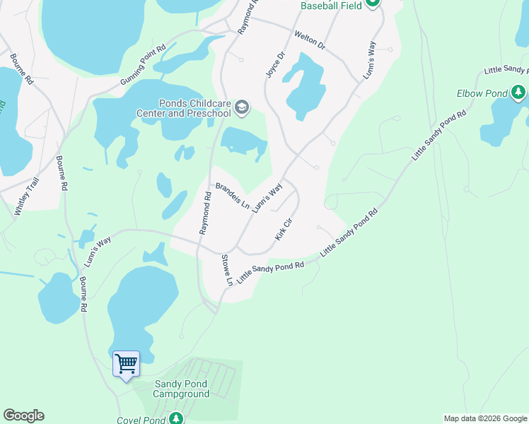 map of restaurants, bars, coffee shops, grocery stores, and more near 139 Lunn's Way in Plymouth