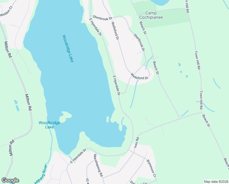 map of restaurants, bars, coffee shops, grocery stores, and more near 186 East Hyerdale Drive in Goshen