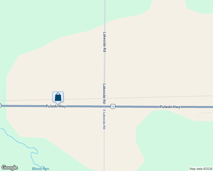 map of restaurants, bars, coffee shops, grocery stores, and more near 17567 Lakeside Road in Three Oaks