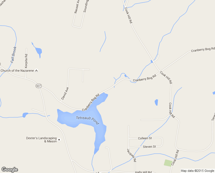 map of restaurants, bars, coffee shops, grocery stores, and more near 146 Cranberry Bog Road in Killingly