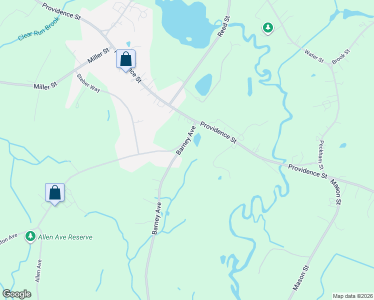 map of restaurants, bars, coffee shops, grocery stores, and more near 2 Wheaton Avenue in Rehoboth