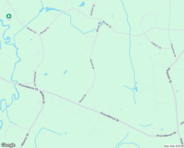 map of restaurants, bars, coffee shops, grocery stores, and more near 50 Wood Street in Rehoboth