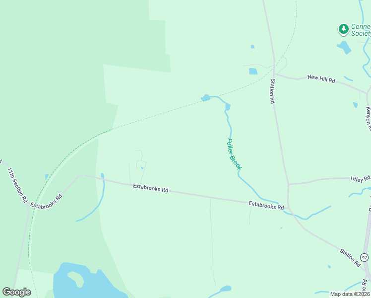 map of restaurants, bars, coffee shops, grocery stores, and more near 126 Estabrooks Road in Hampton