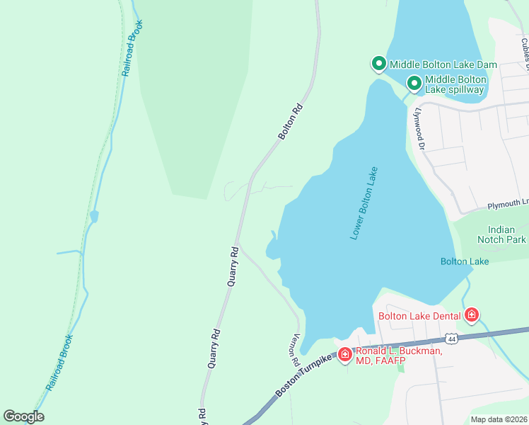 map of restaurants, bars, coffee shops, grocery stores, and more near 140 Vernon Road in Bolton