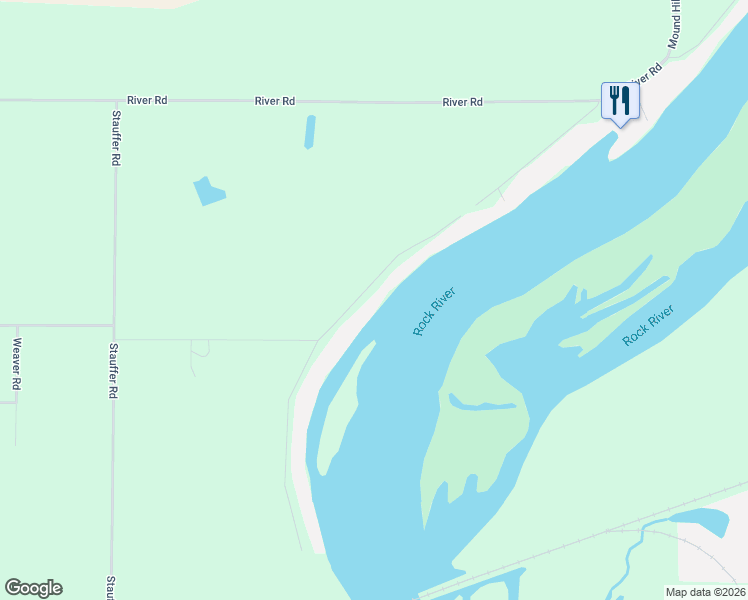 map of restaurants, bars, coffee shops, grocery stores, and more near 1518 Gregden Shores Drive in Sterling
