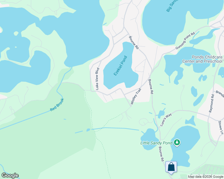 map of restaurants, bars, coffee shops, grocery stores, and more near 90 Lake View Boulevard in Plymouth