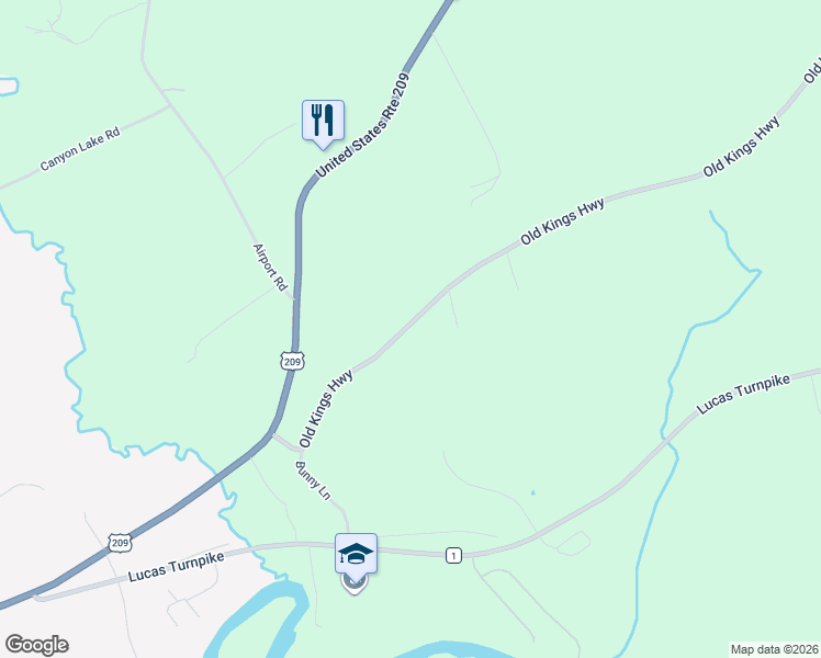 map of restaurants, bars, coffee shops, grocery stores, and more near 439-547 Old Kings Highway in Accord