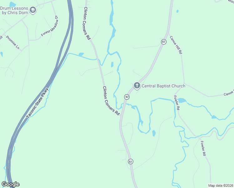 map of restaurants, bars, coffee shops, grocery stores, and more near 28 Clinton Corners Road in Salt Point