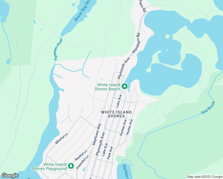 map of restaurants, bars, coffee shops, grocery stores, and more near 87 Mayflower Way in Wareham