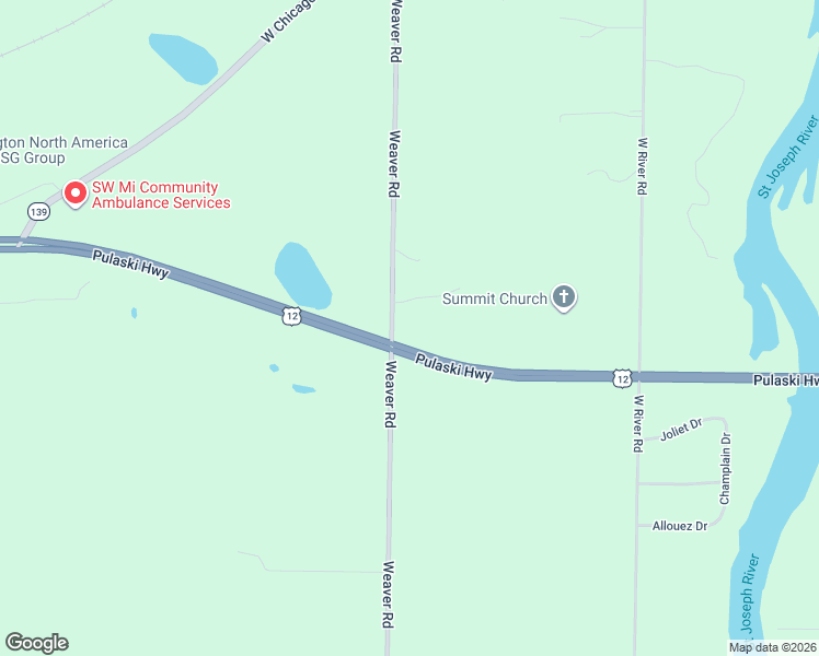 map of restaurants, bars, coffee shops, grocery stores, and more near 1685 Weaver Road in Niles