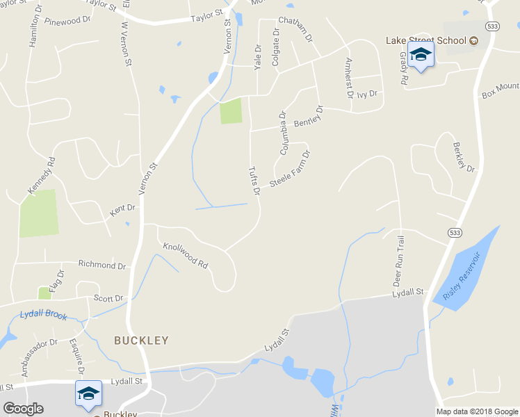 map of restaurants, bars, coffee shops, grocery stores, and more near 155 Tufts Drive in Manchester