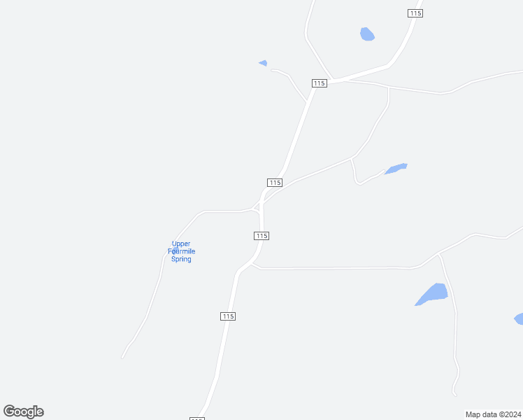 map of restaurants, bars, coffee shops, grocery stores, and more near C C R 115 in Elk Mountain