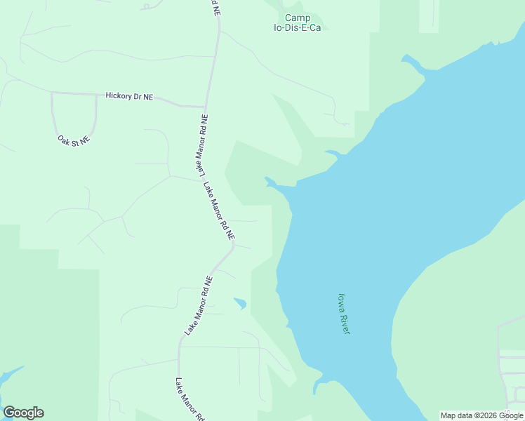 map of restaurants, bars, coffee shops, grocery stores, and more near 3272 Meadow Ridge Road Northeast in Solon