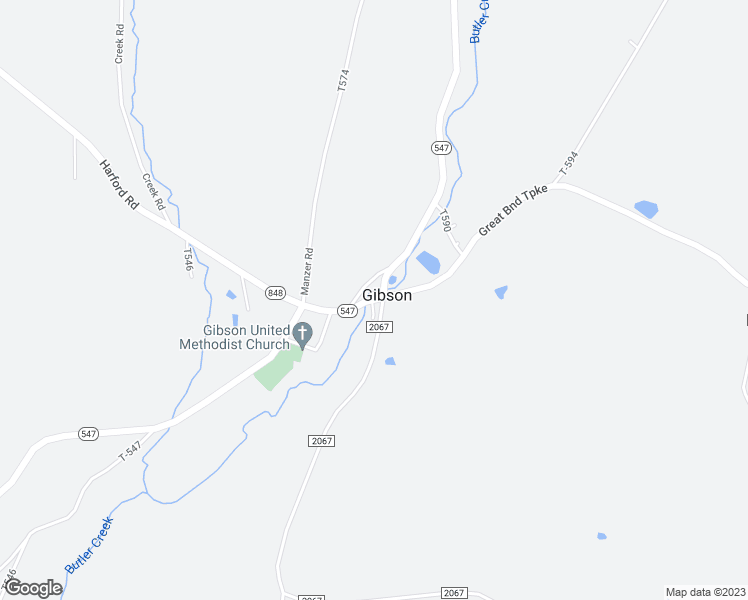 map of restaurants, bars, coffee shops, grocery stores, and more near 7846 Pennsylvania 547 in Susquehanna