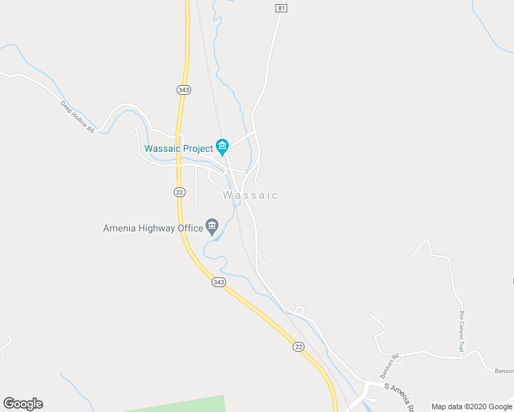 map of restaurants, bars, coffee shops, grocery stores, and more near 210 Old Route 22 in Wassaic