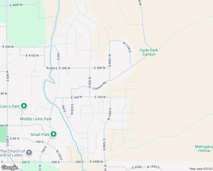 map of restaurants, bars, coffee shops, grocery stores, and more near 980 Canyon Road in Hyde Park