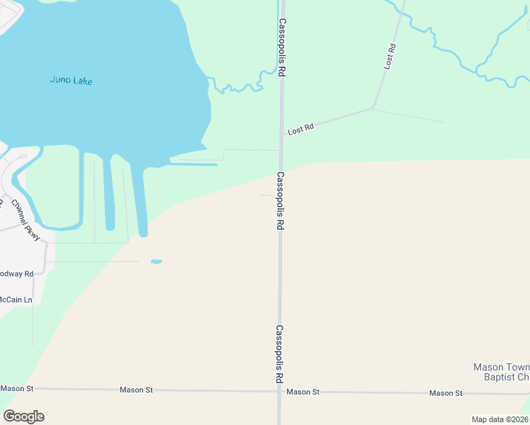 map of restaurants, bars, coffee shops, grocery stores, and more near 68456 Cassopolis Road in Cassopolis
