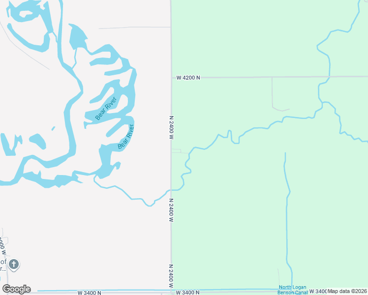 map of restaurants, bars, coffee shops, grocery stores, and more near 3902 North 2400 West in Smithfield
