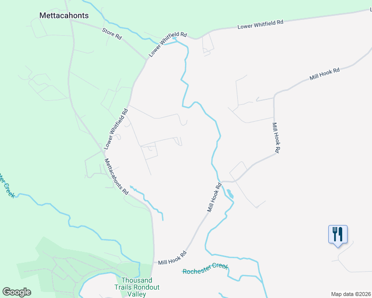 map of restaurants, bars, coffee shops, grocery stores, and more near 99 Mill Hook Road in Accord